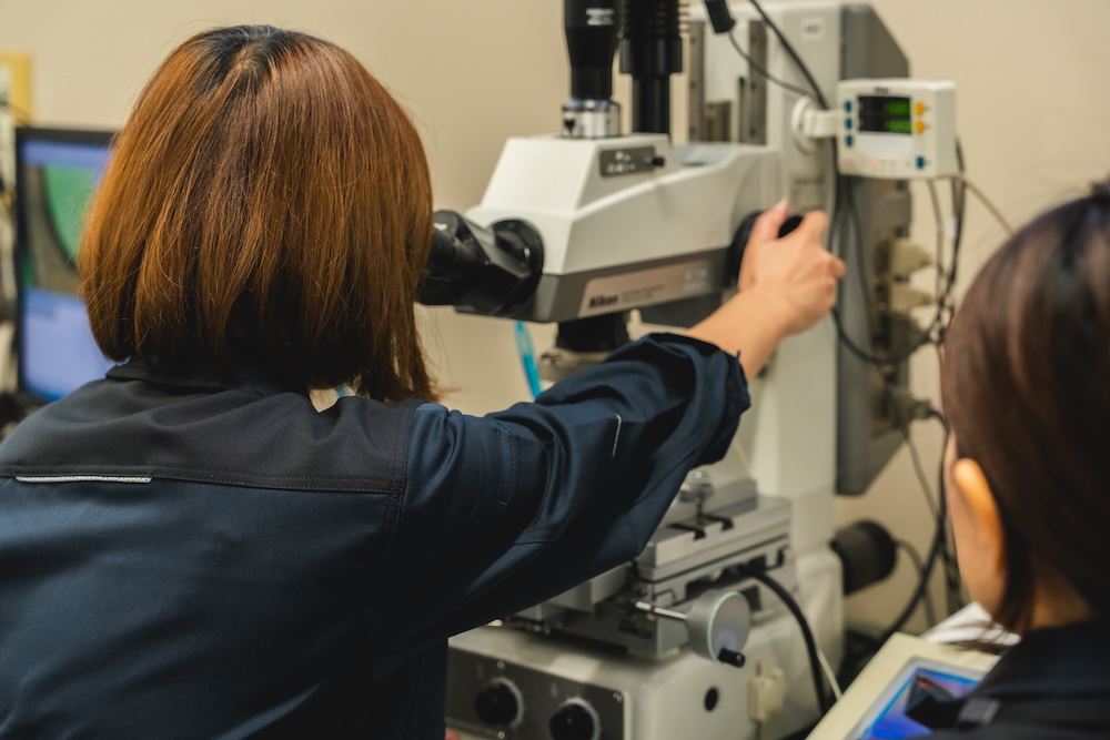 再研削の作業イメージ